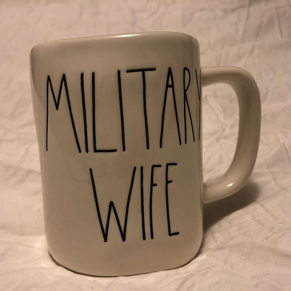 ****SOLD***** Rae Dunn Military Wife Mug
